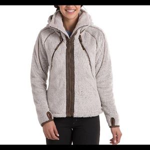Kuhn Aviator Fleece Jacket Small Stone